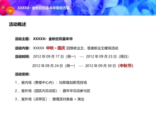 房地产DIY暖场活动方案(2)