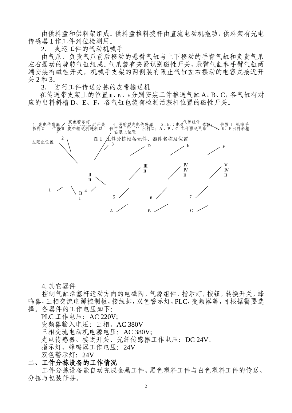 机电一体化组装与调试技能竞赛题目一套_第2页