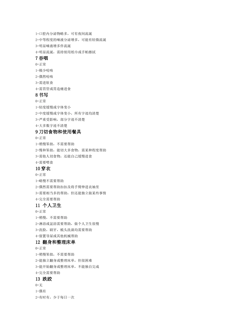 统一帕金森病评分量表UPDRS_第2页