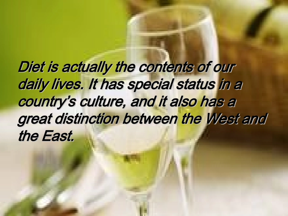 中西方饮食文化差异(英语)_第2页