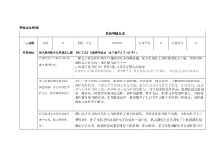 奥鹏研修总结作业