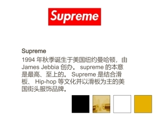 Supreme品牌分析