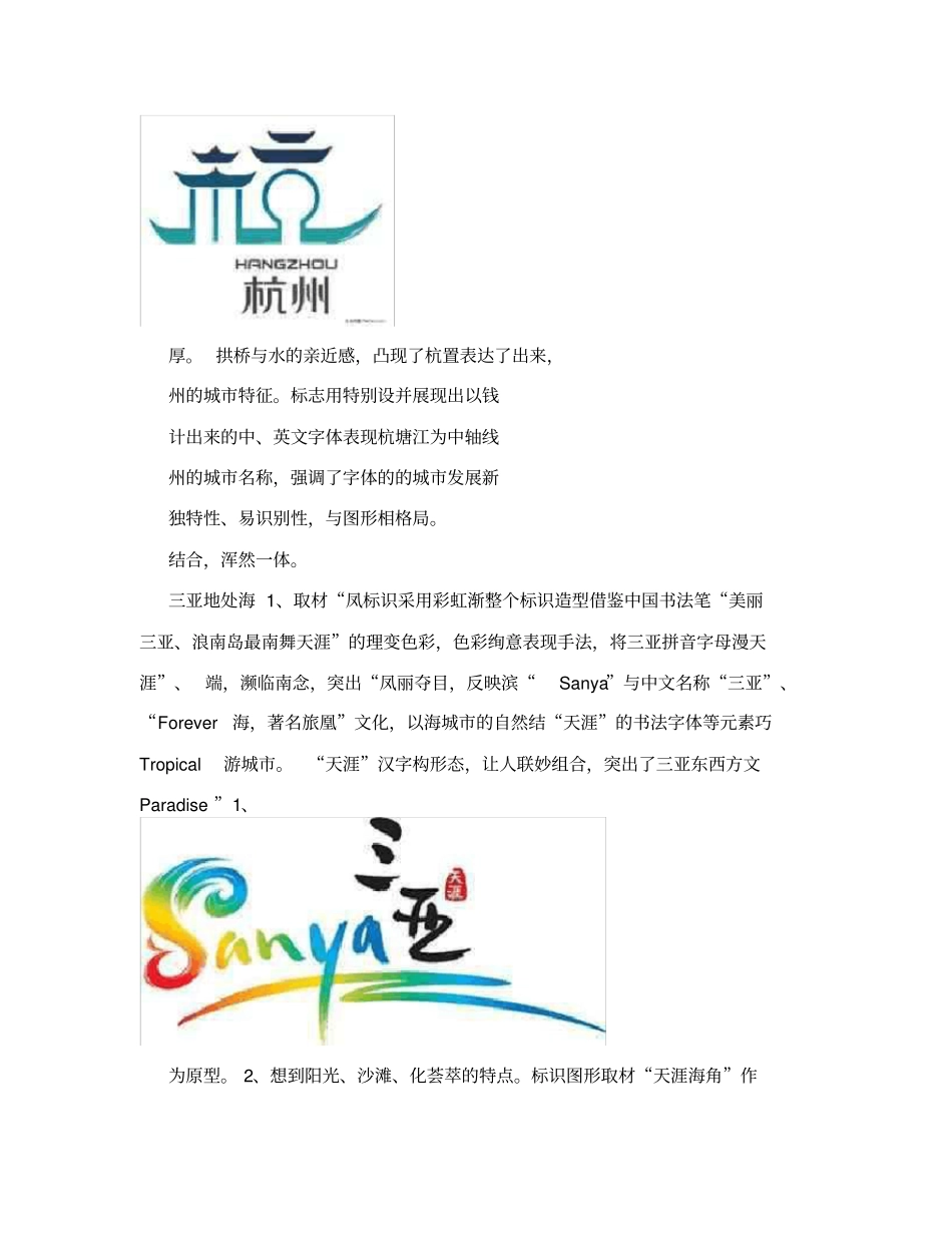 中国各大城形象标识logo案例_第3页
