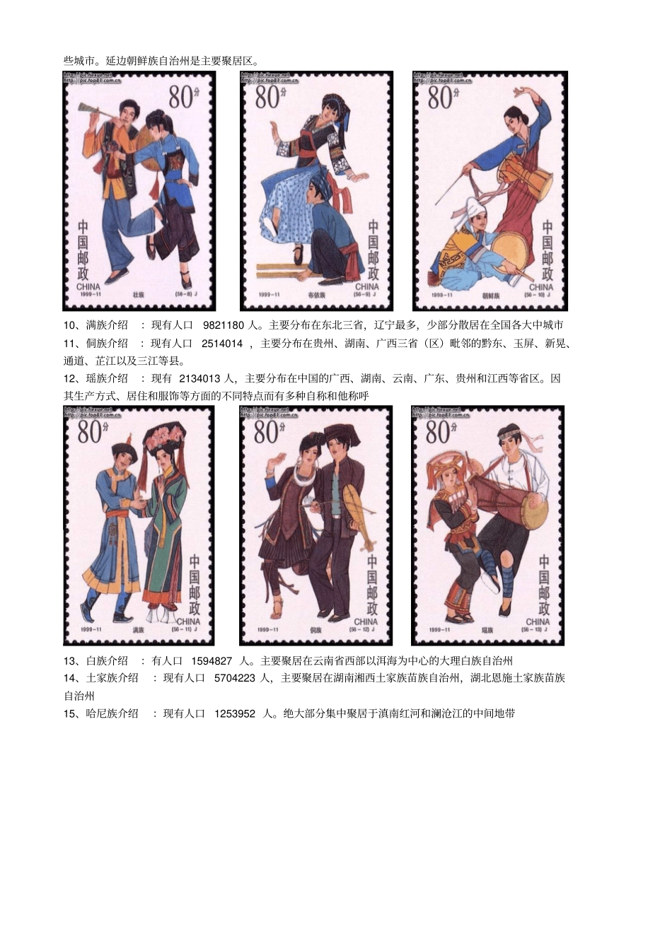 中国各民族介绍剖析_第2页