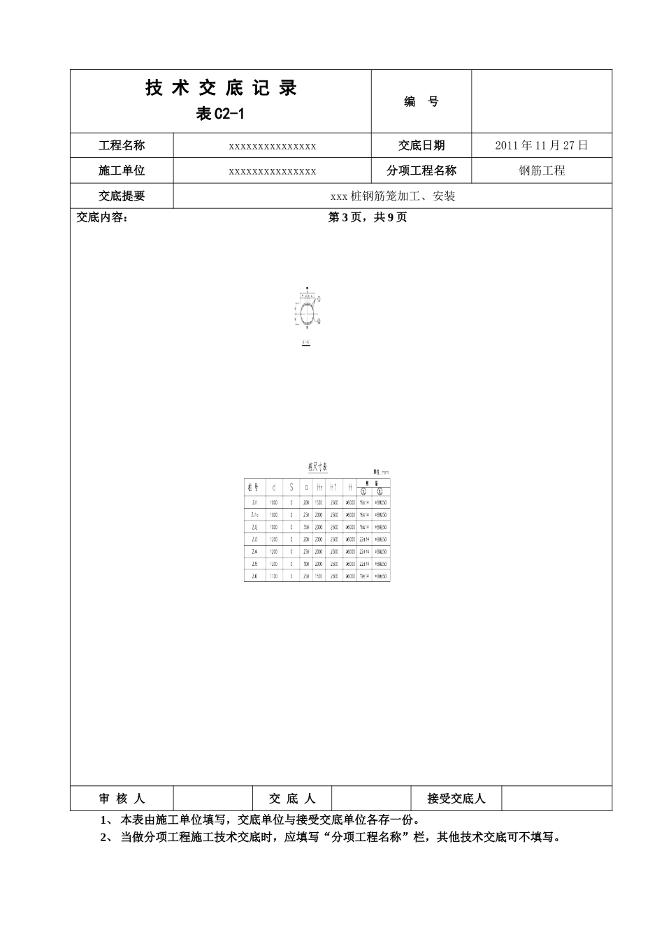 桩钢筋笼加工、安装_第3页