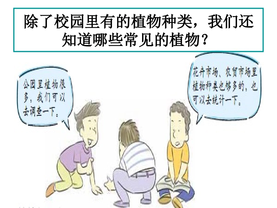 教科版科学六年级上册《多种多样的植物》PPT_第2页