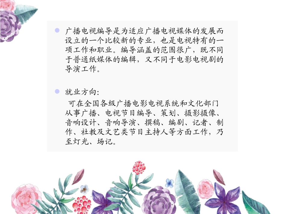 广播电视编导专业课(编导创意、文艺基础知识等)_第3页
