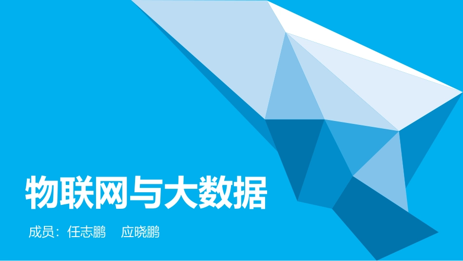 大数据与物联网_第1页