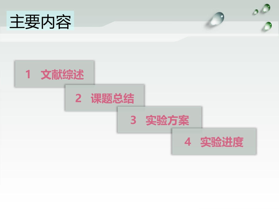课题汇报 ppt模板_第3页