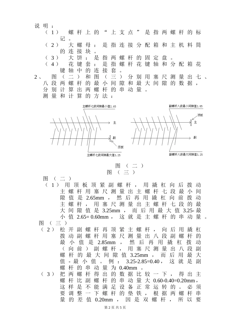 双螺杆挤出机螺杆间隙的调整方法论述_第2页