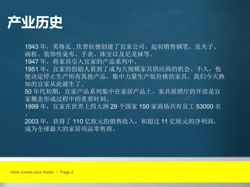 IKEA   宜家简介PPT_第2页