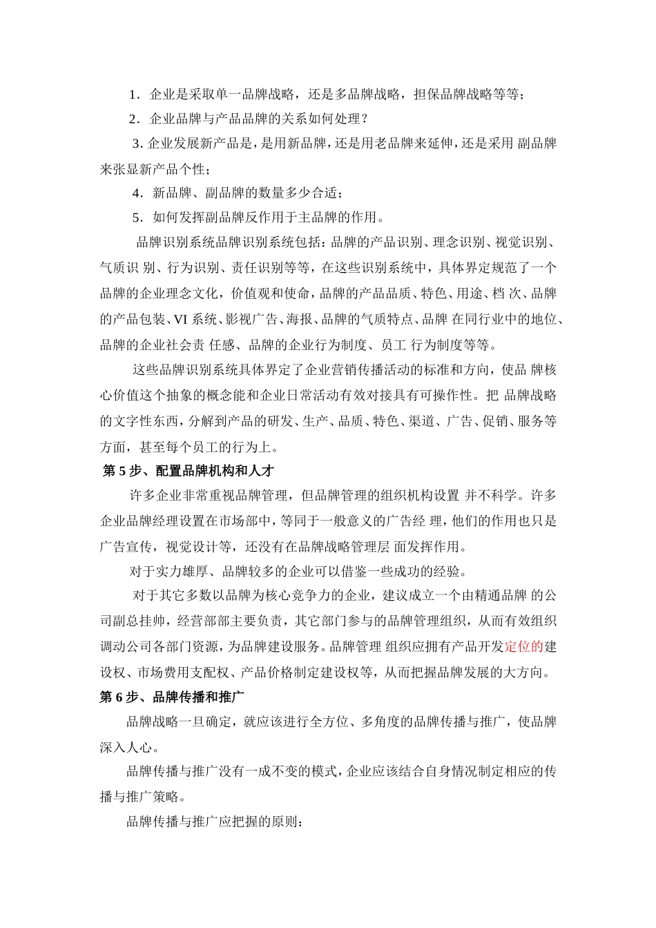新公司品牌战略规划和执行计划_第3页