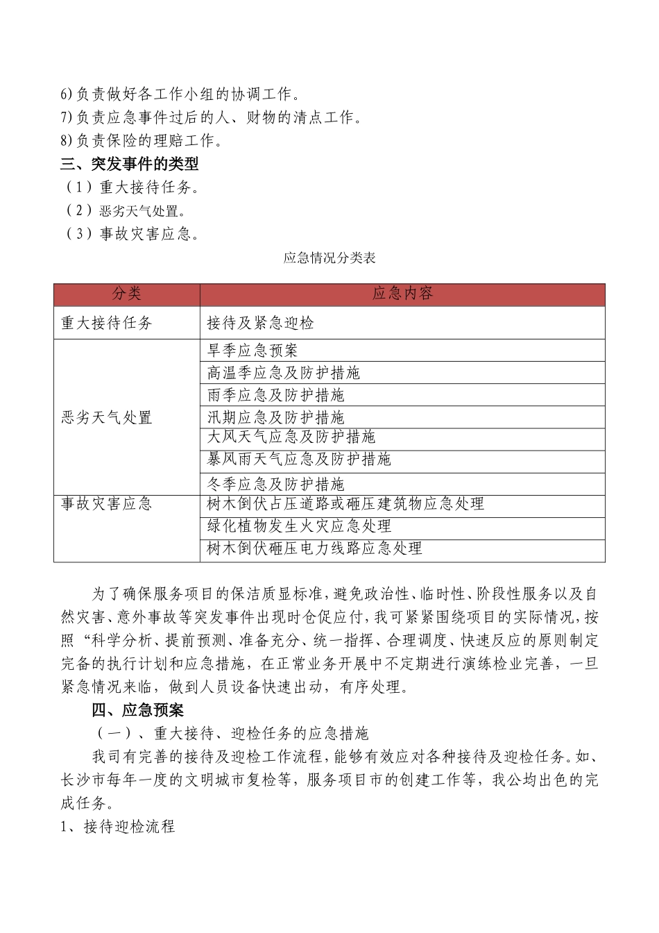 管理预案及紧急情况处理方案_第3页