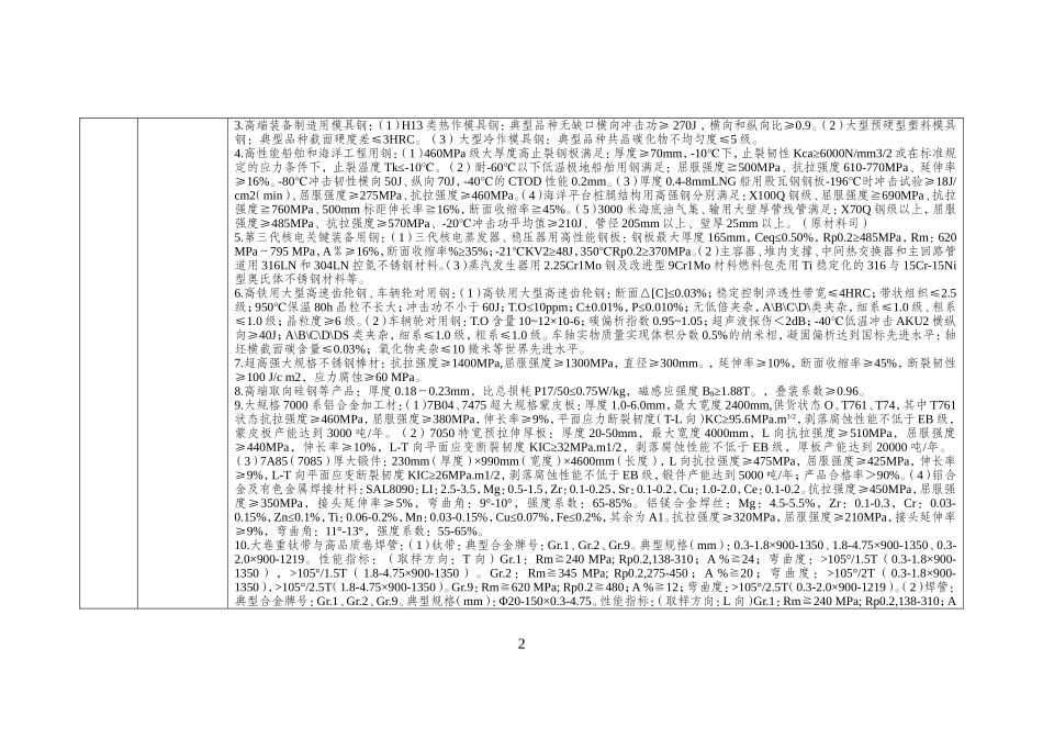 2017年技术改造重点方向汇总表_第2页