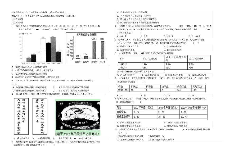 中国民族资本主义的曲折发展_第2页