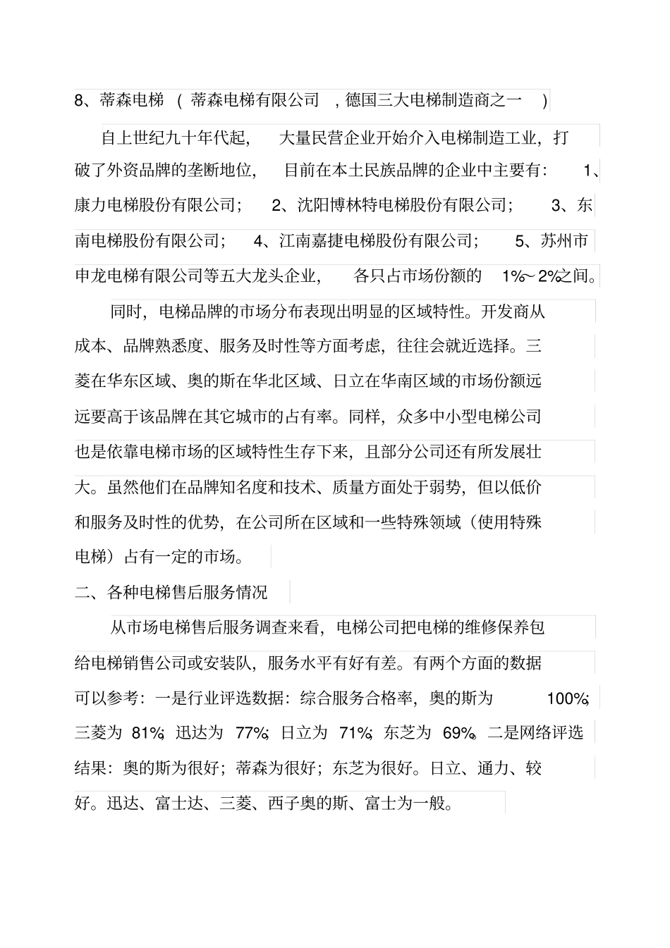 中国电梯场调查报告剖析_第2页