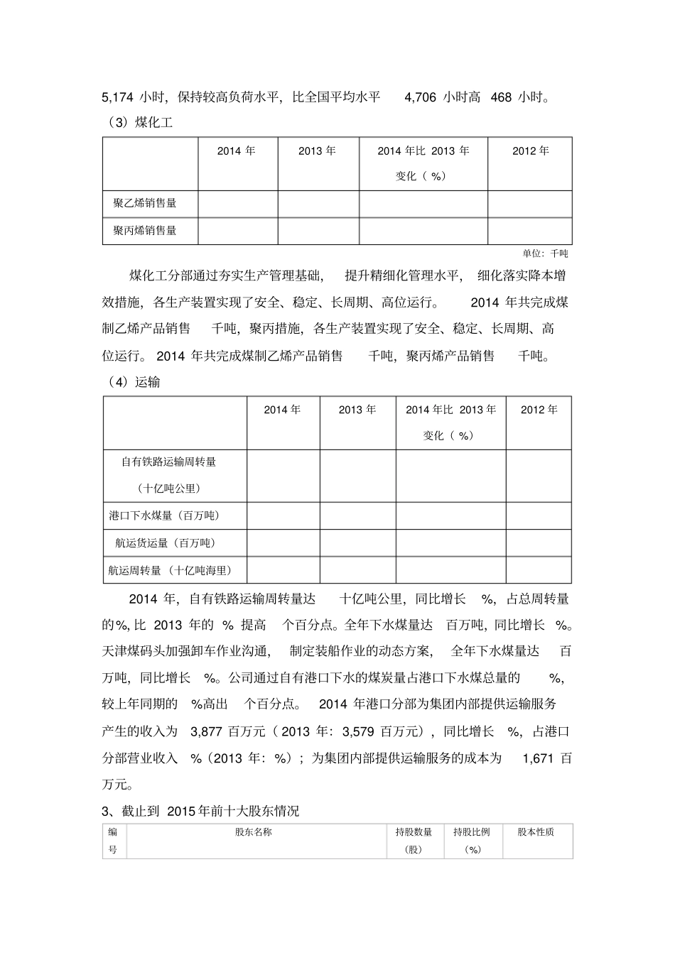 中国神华财务报表分析_第3页