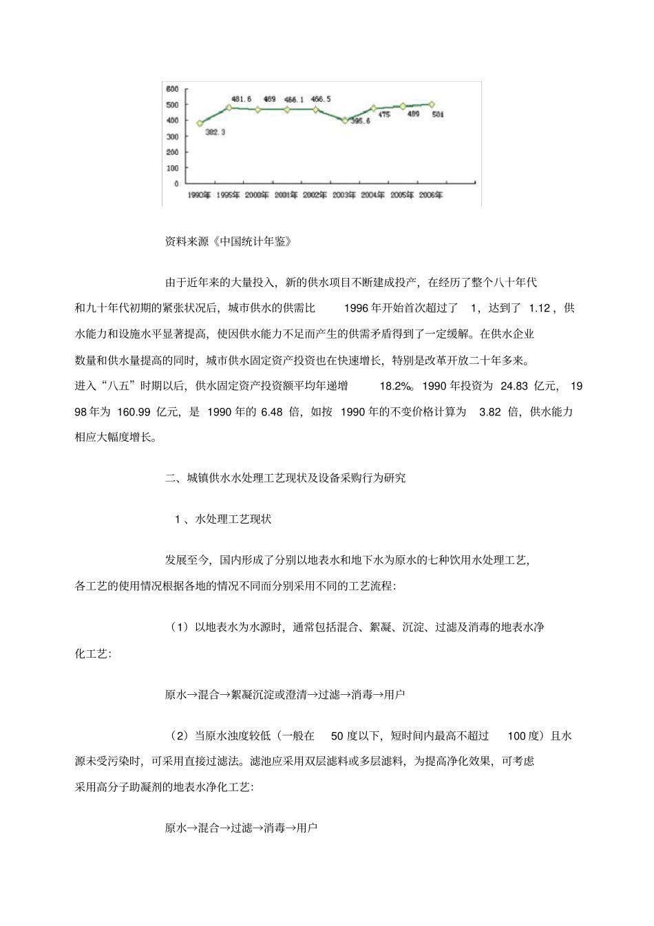 中国自来水厂污水处理厂基础场研究报告_第3页
