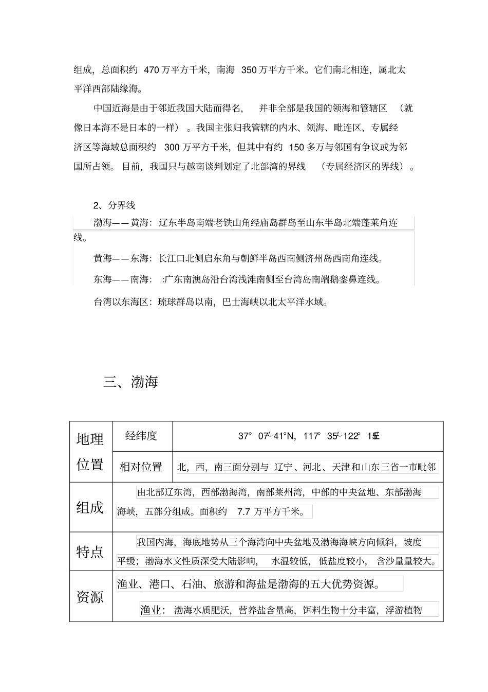 中国近海海域_第3页