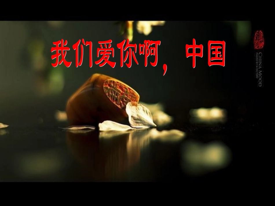 我们爱你啊中国PPT课件_第2页