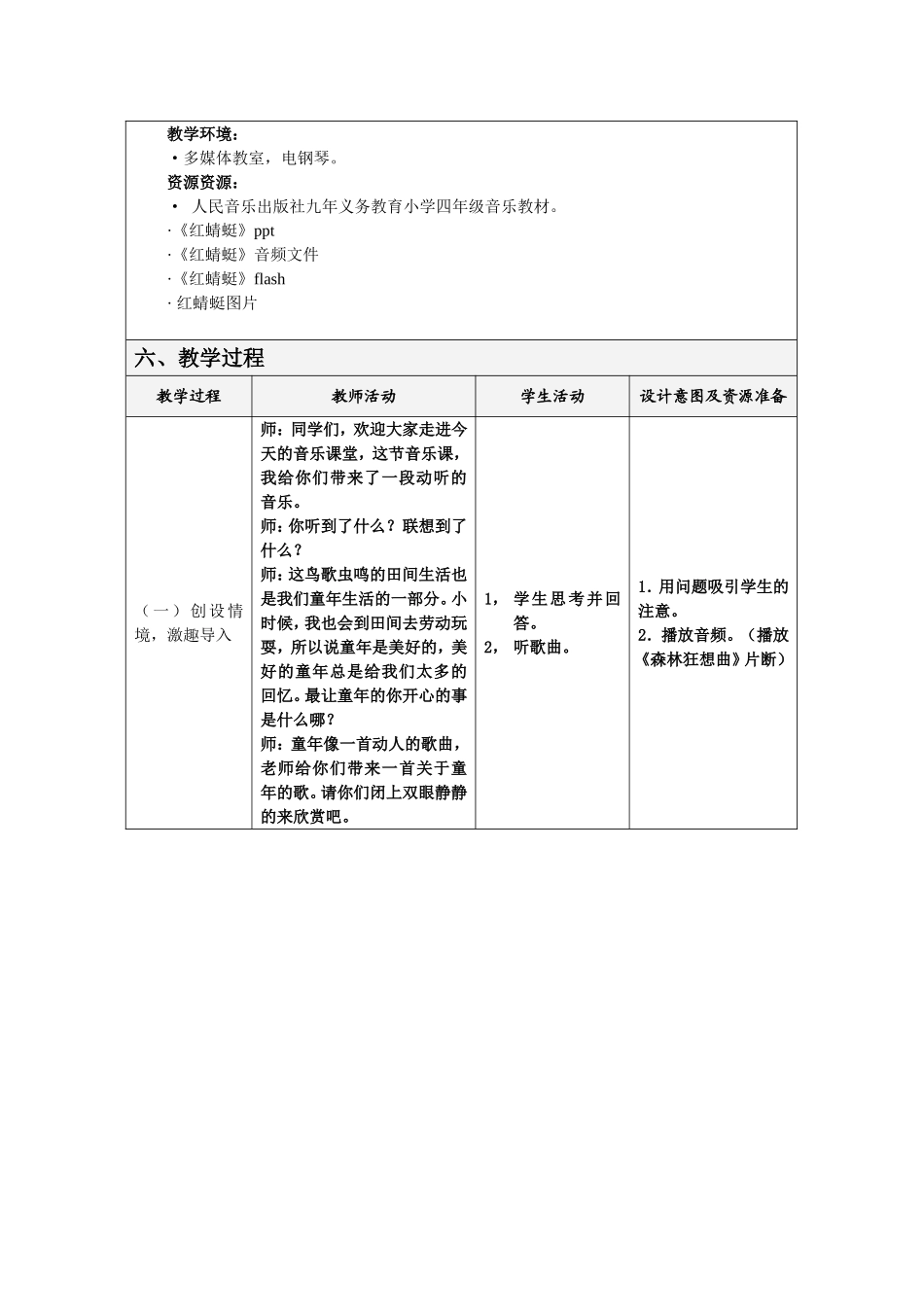 《红蜻蜓》教学设计方案_第2页