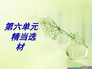 【高效作文训练】八年级语文作文指导课件：第六单元+精当选材（共82张PPT）