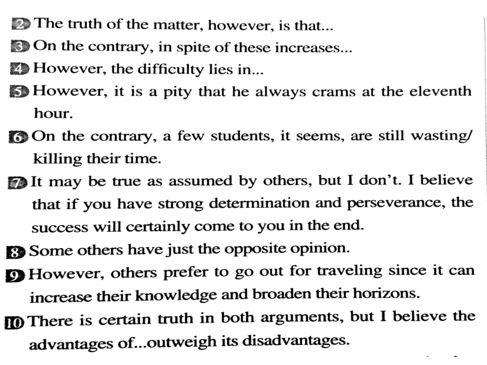 写作训练讲义_第1页