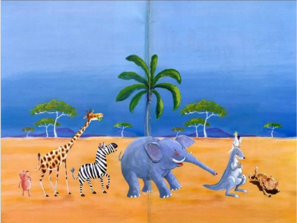 大班绘本：小猪变形记_第1页