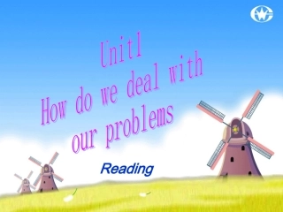 人教版新目标英语九年级unit1reading课件