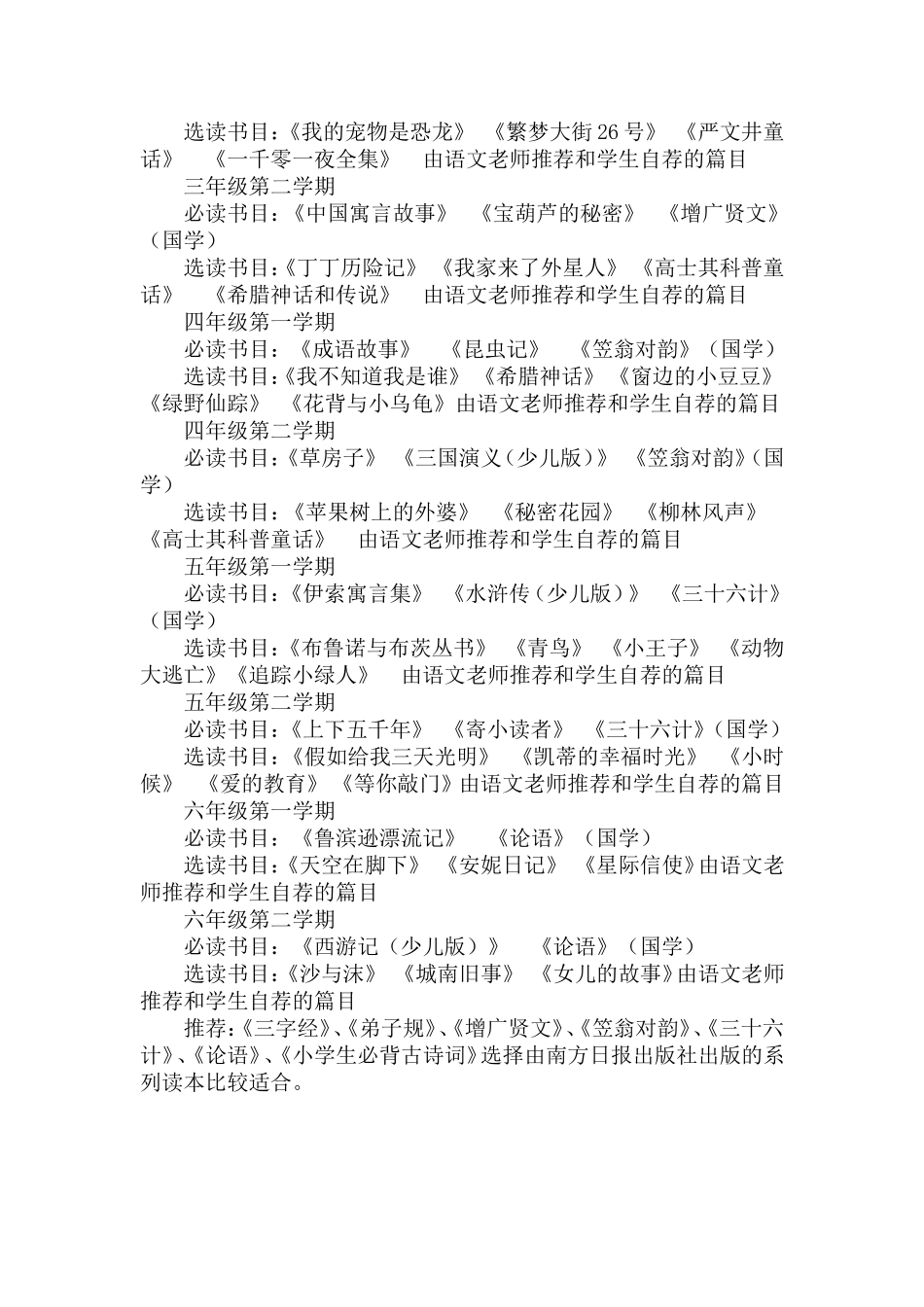 小学必背古诗、_第3页