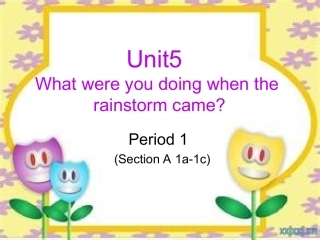 八年级英语下册unit5第一课时