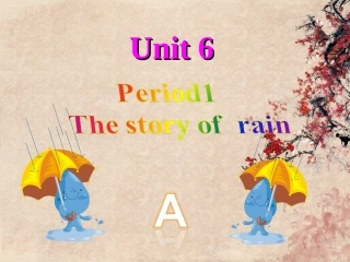 六年级U6period1