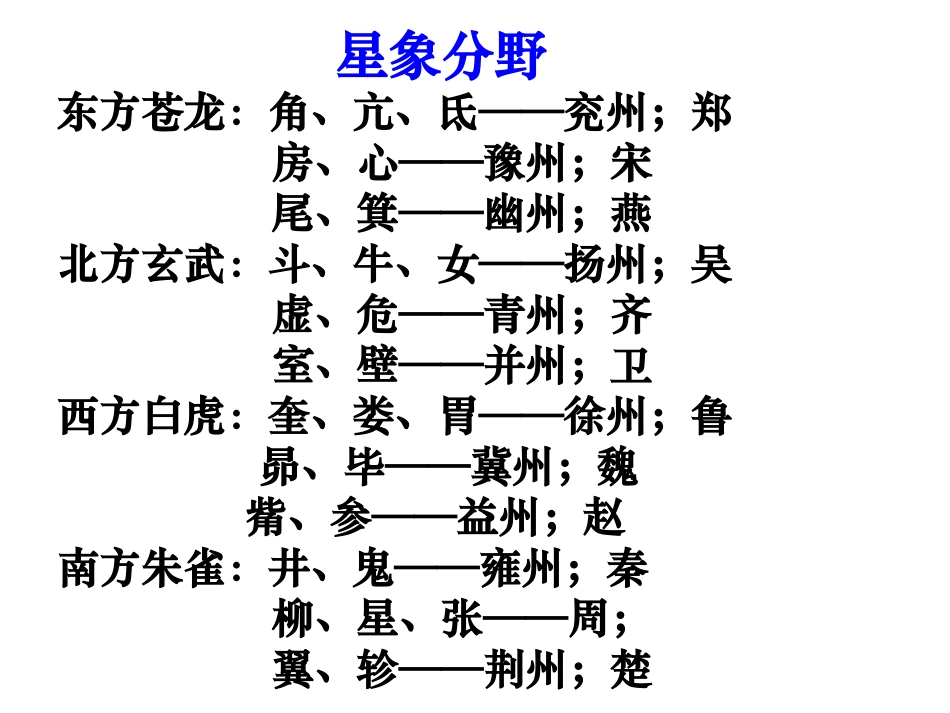 中华文化常识_天文地理_第3页
