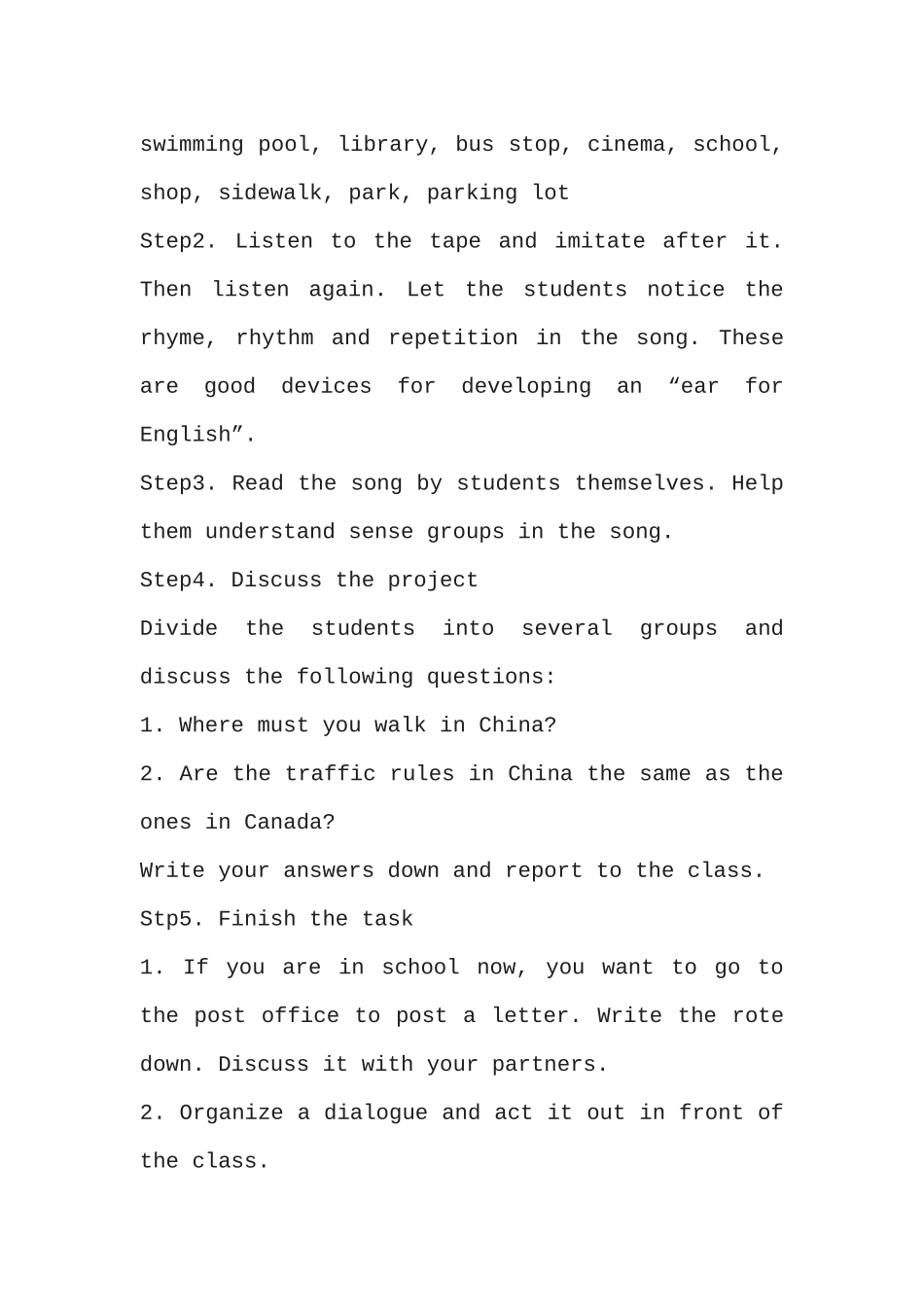 八年级上册Lesson28教学设计_第2页