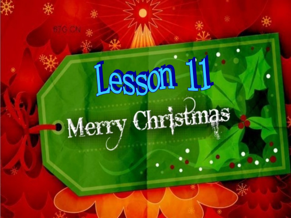小学六年级上unit11课件_第1页