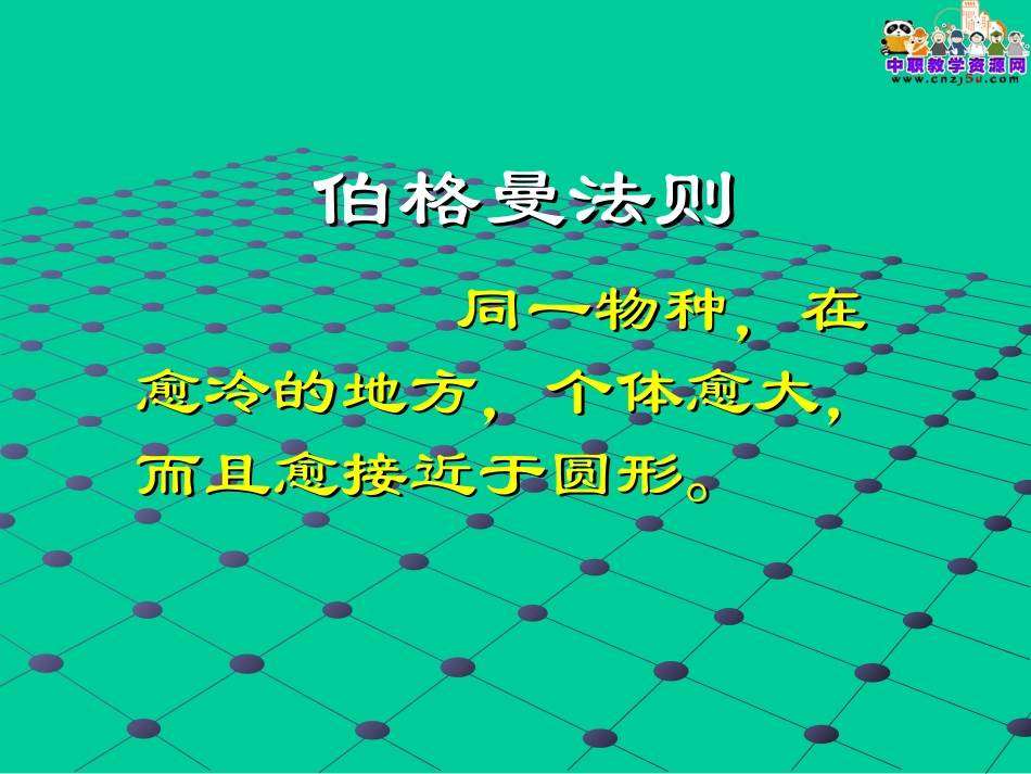 伯格曼法则在北极_第3页