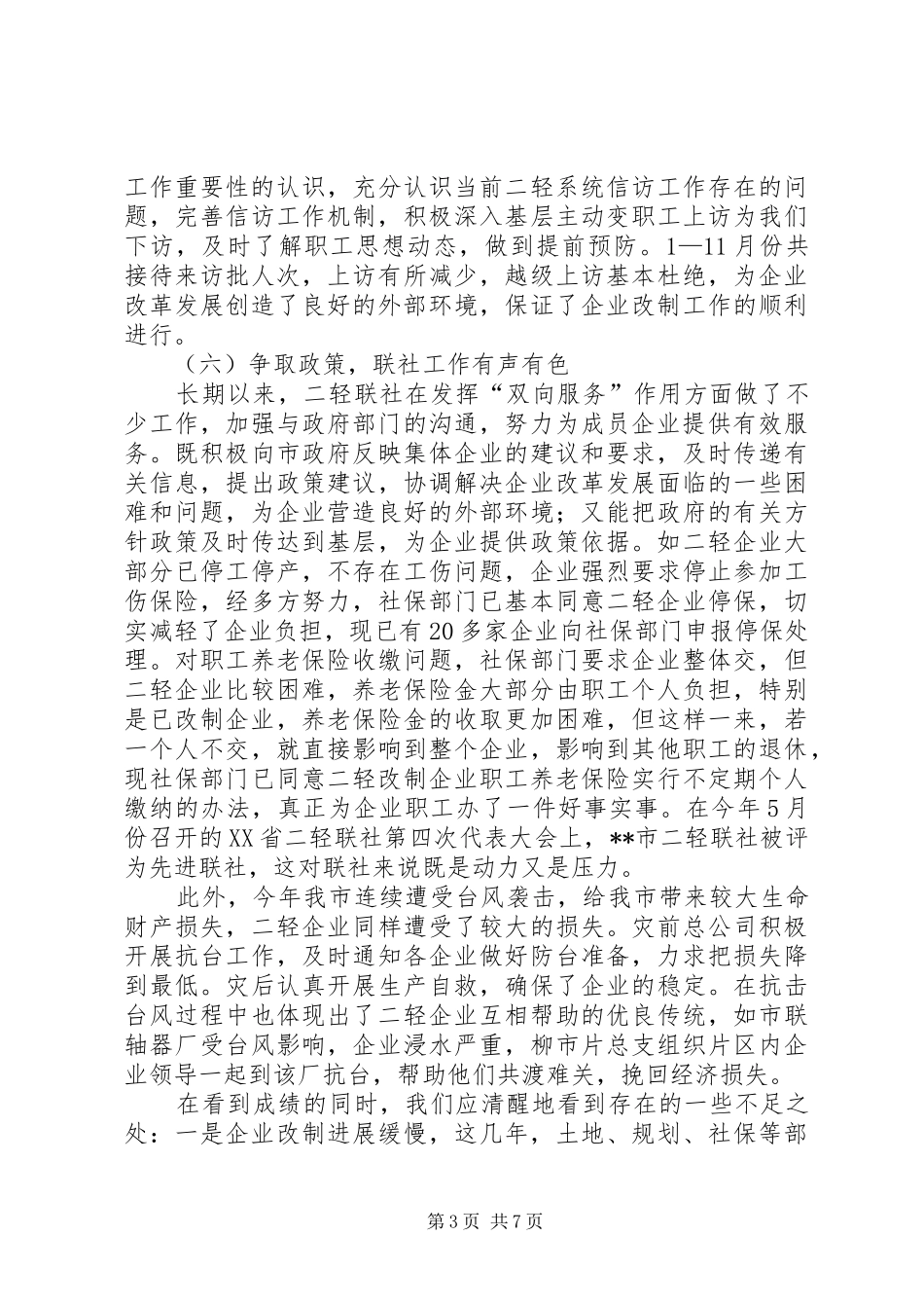 二轻年度总结及计划_第3页