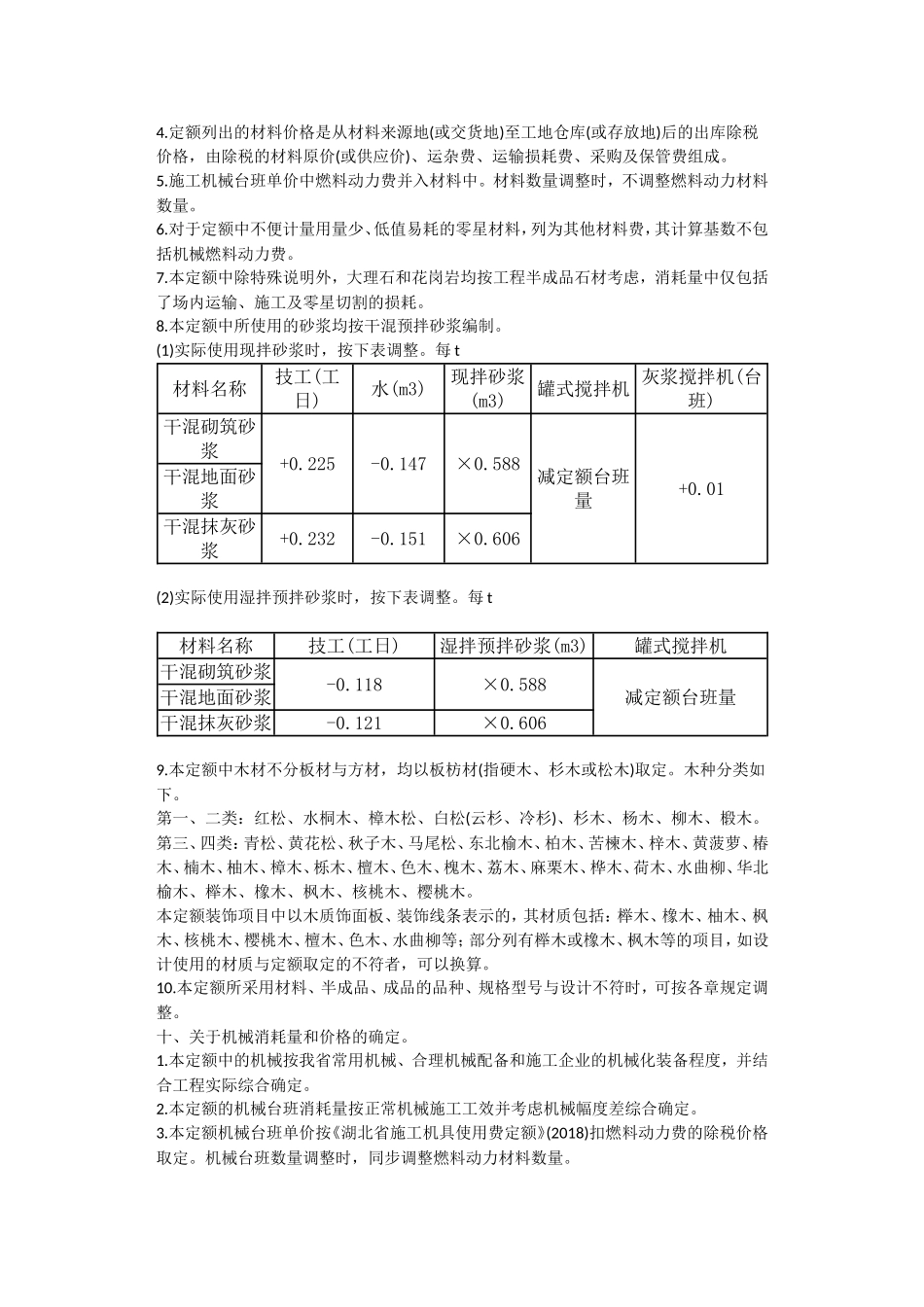 2018定额说明(土建和装饰)_第2页