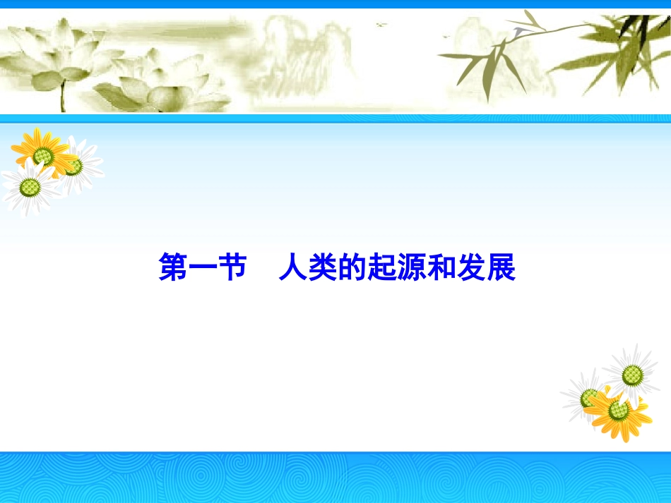 《人类的起源和发展》探究型课件_第2页