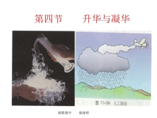 升华与凝华课件