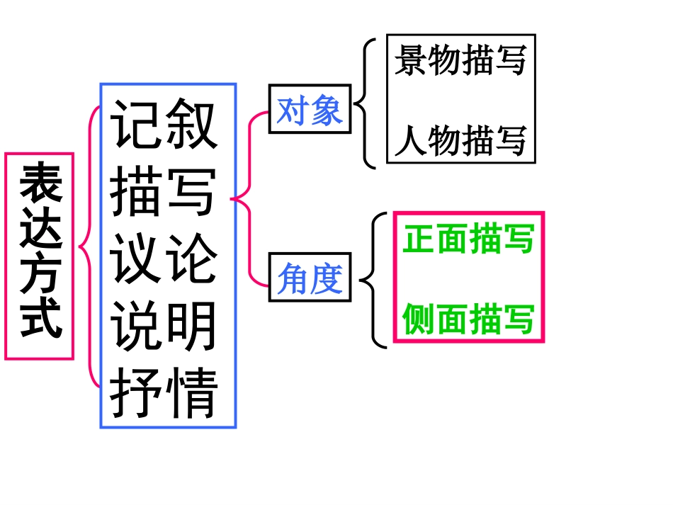 《正面与侧面描写》课件_第2页