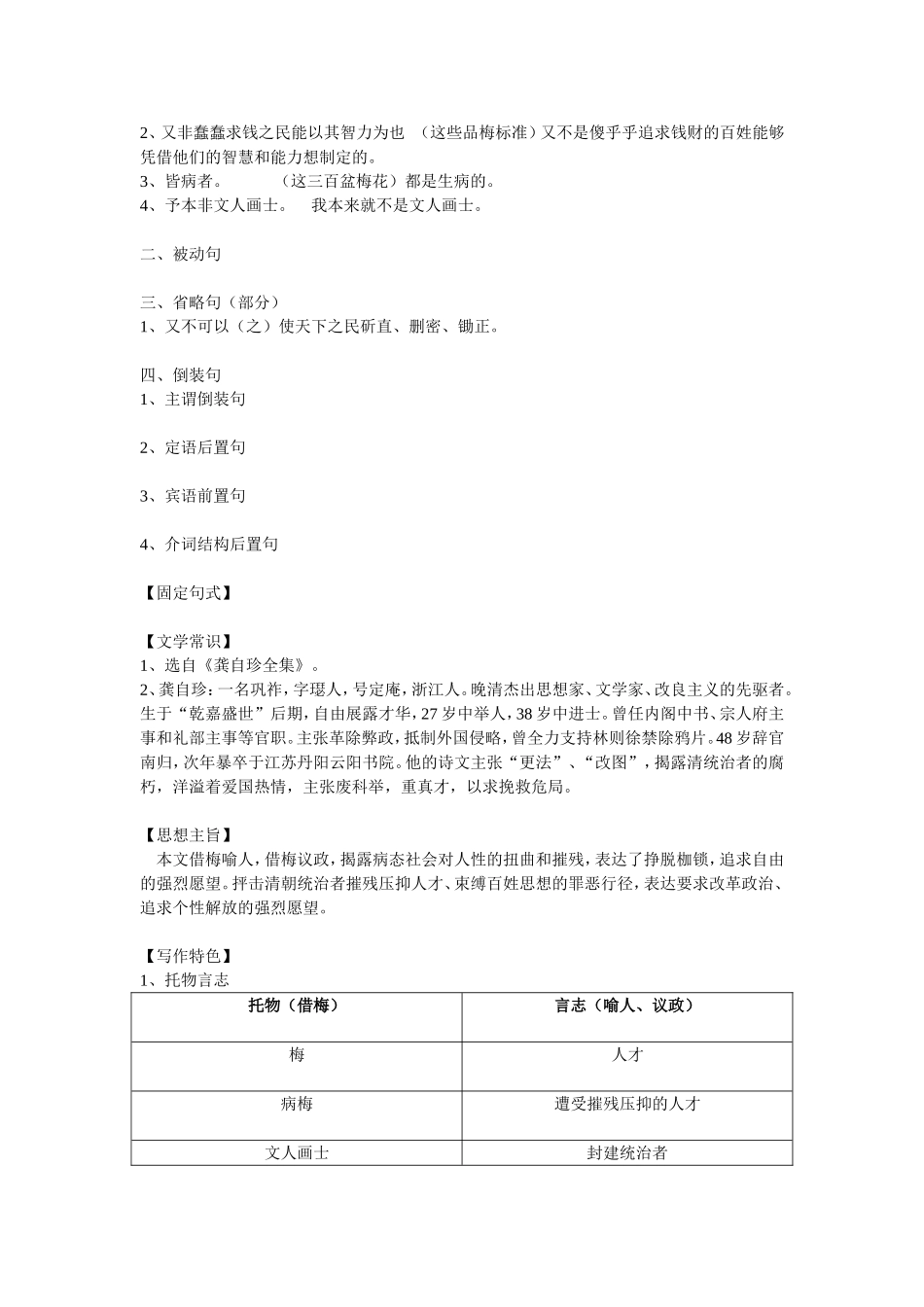 17病梅馆记整理_第2页