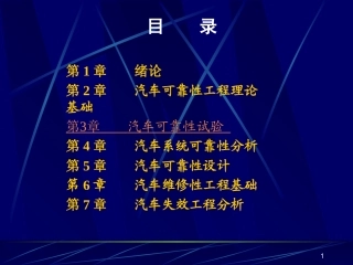 .汽车可靠性试验