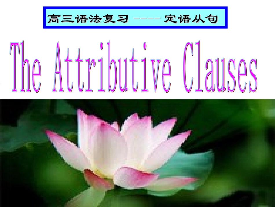 定语从句 (8)_第1页