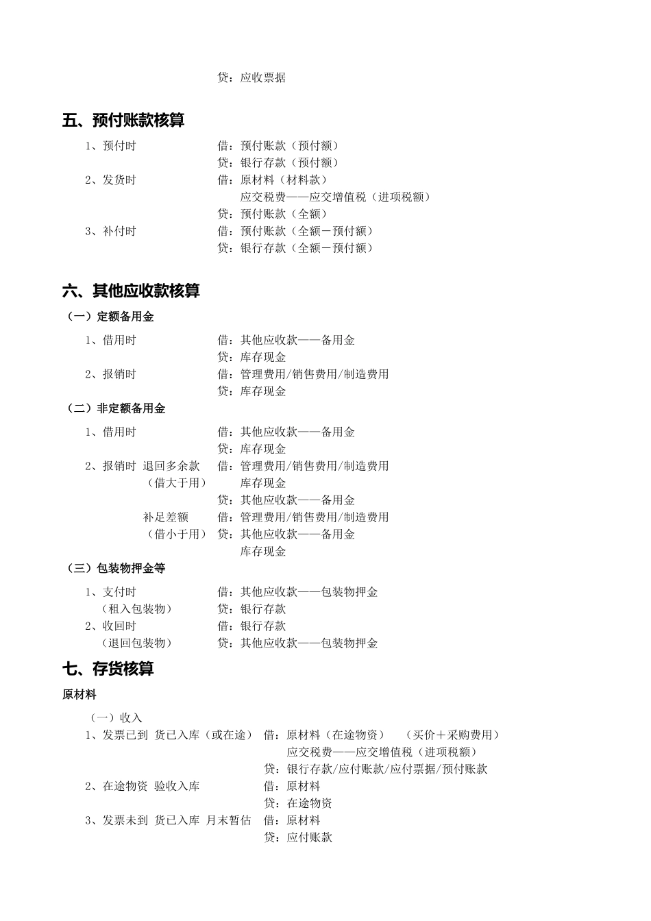 2018会计分录汇总_第3页