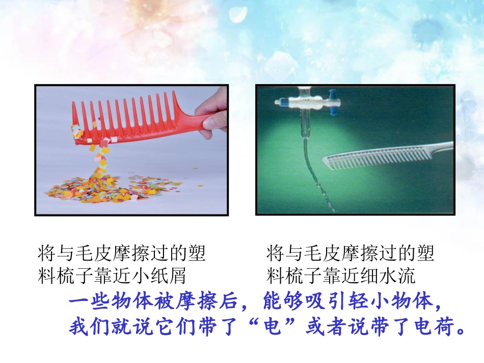 【沪科版】2016年九年级物理：14.1《电是什么》ppt教学课件_第3页