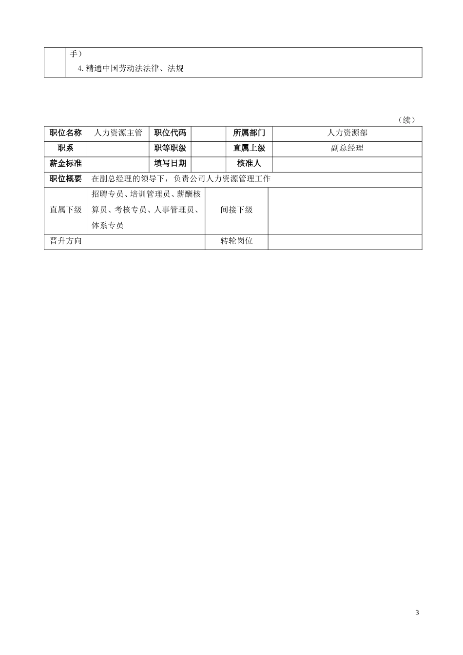 《人力资源主管高效工作手册》454页_第3页