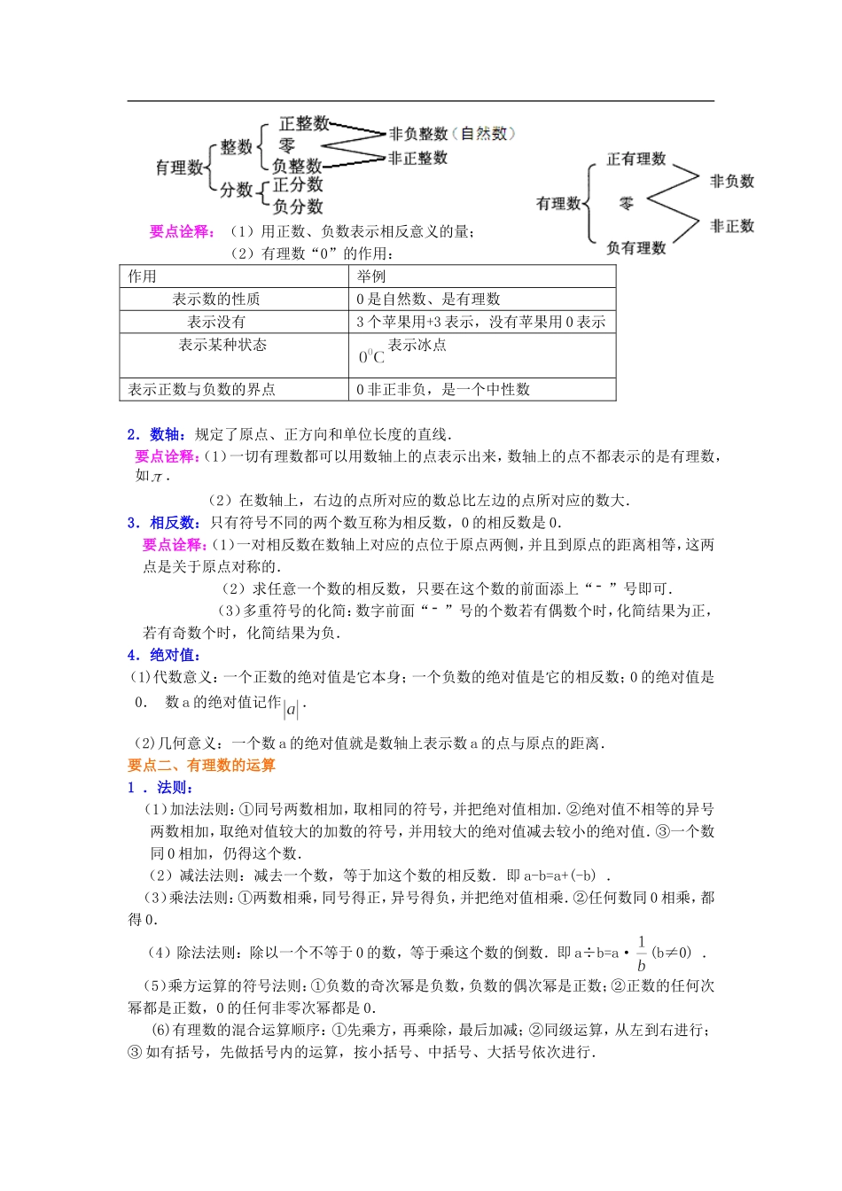 《有理数》全章复习与巩固(提高)知识讲解_第3页