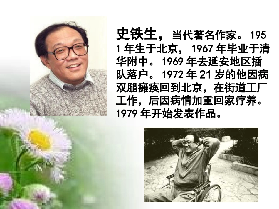 《秋天的怀念》教学配套用课件_第2页