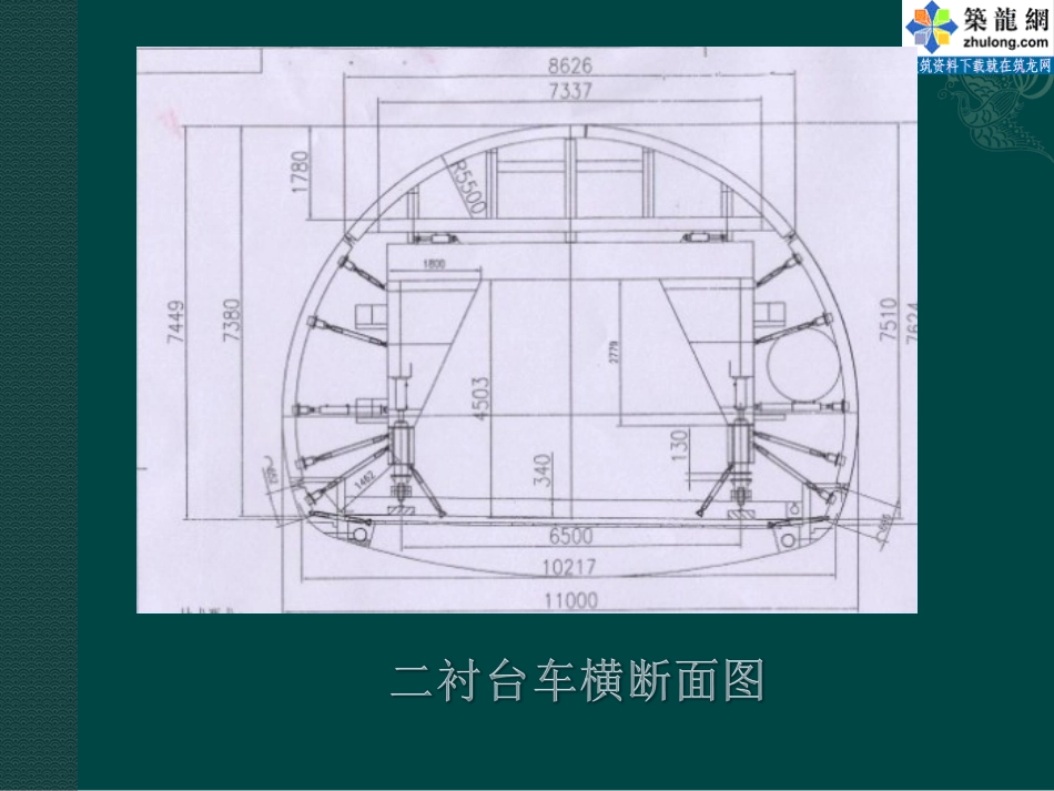 [PPT]隧道衬砌台车洞内拼装工艺图解_第3页